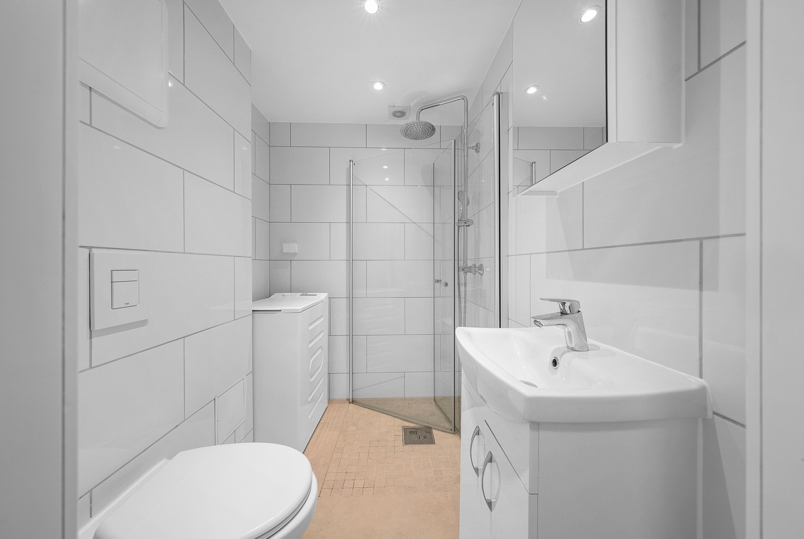 Fint bad som ble oppgradert i 2021. Galleribilde