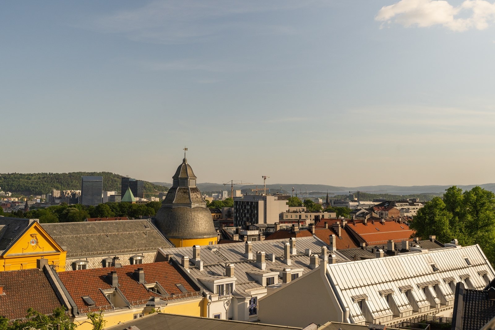 Nyt fantastiske soloppganger over Ekebergåsen Galleribilde