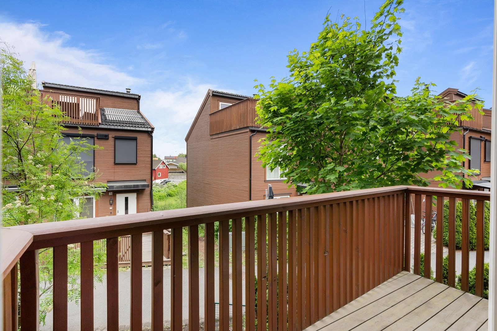 Balkongen er på 3,5 m². Galleribilde