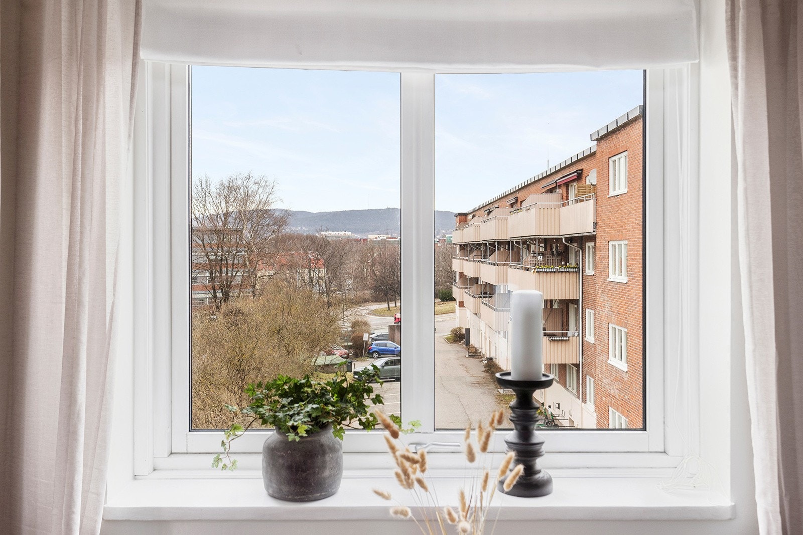 Utsikt fra stue Galleribilde