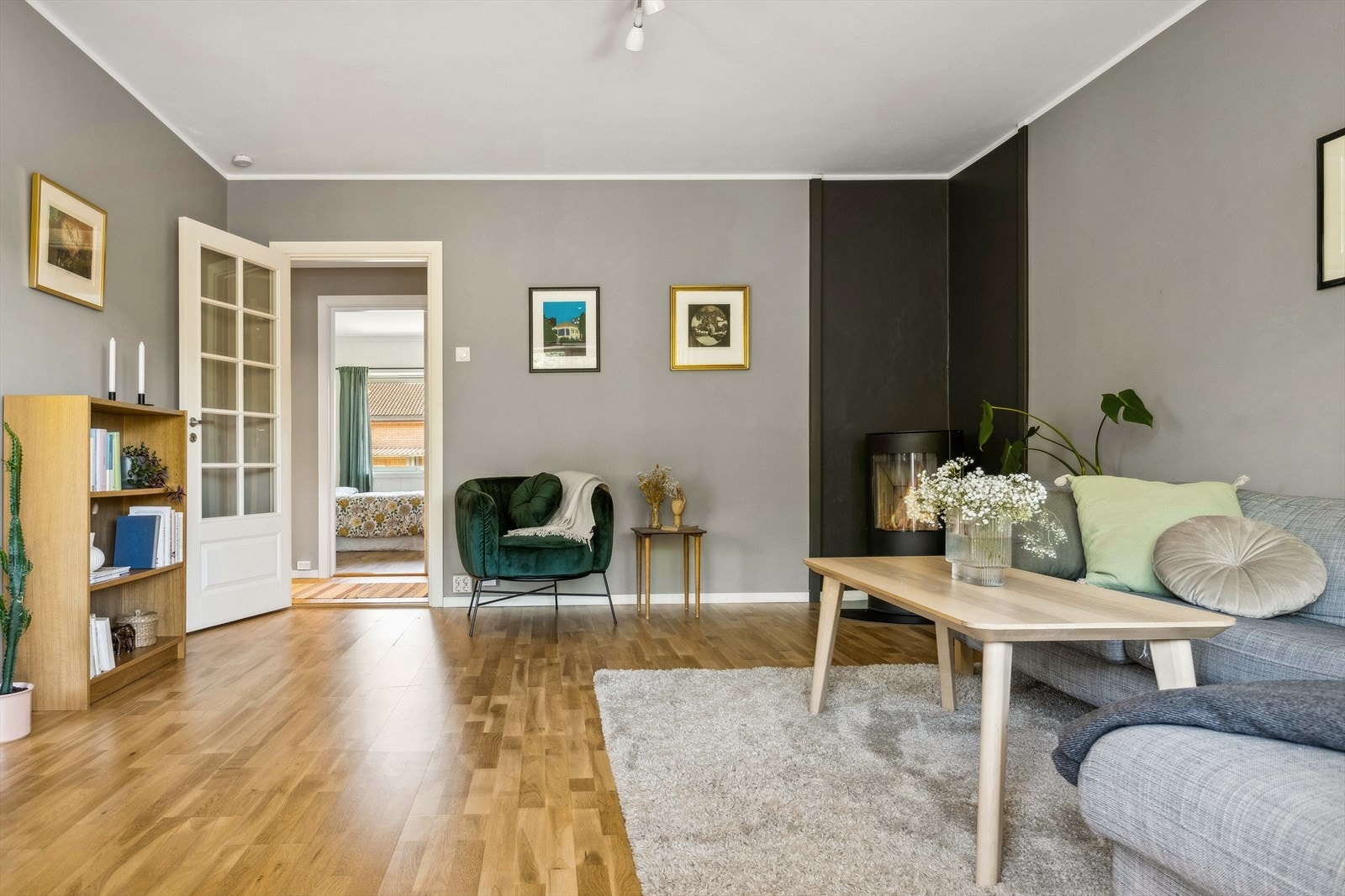 Leiligheten disponerer en bod i kjeller og en på loft. Galleribilde