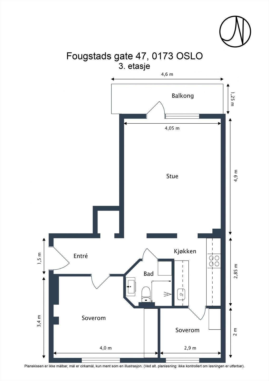 Plantegning. Galleribilde