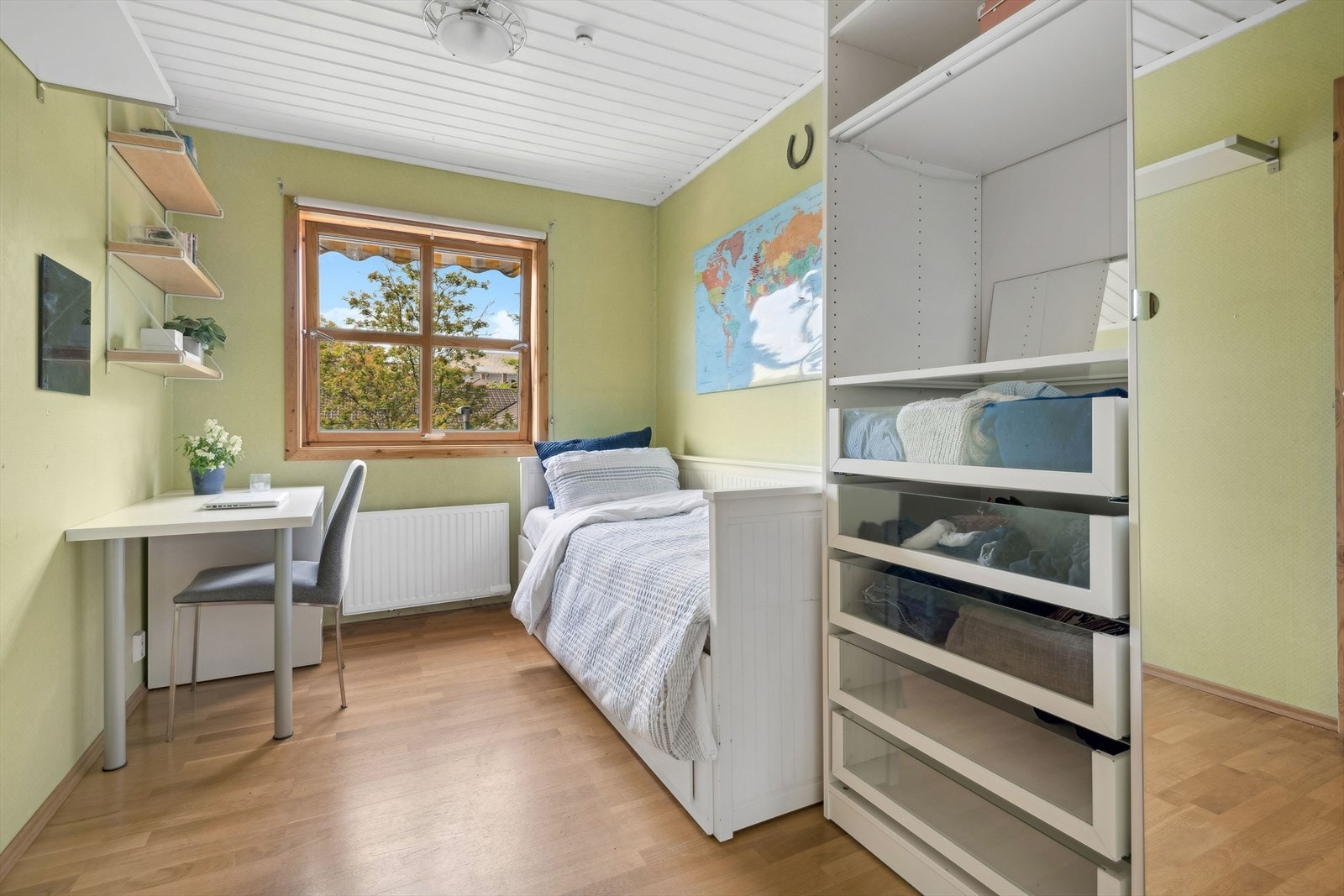 De fungerer godt som barne-/gjesterom eventuelt som kontor. Galleribilde