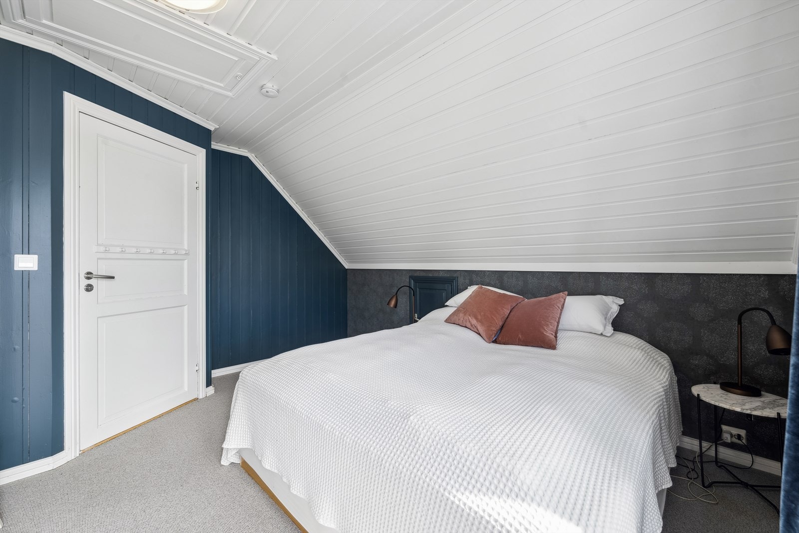 Masterbedroom i hoveddel andre etasje. Galleribilde