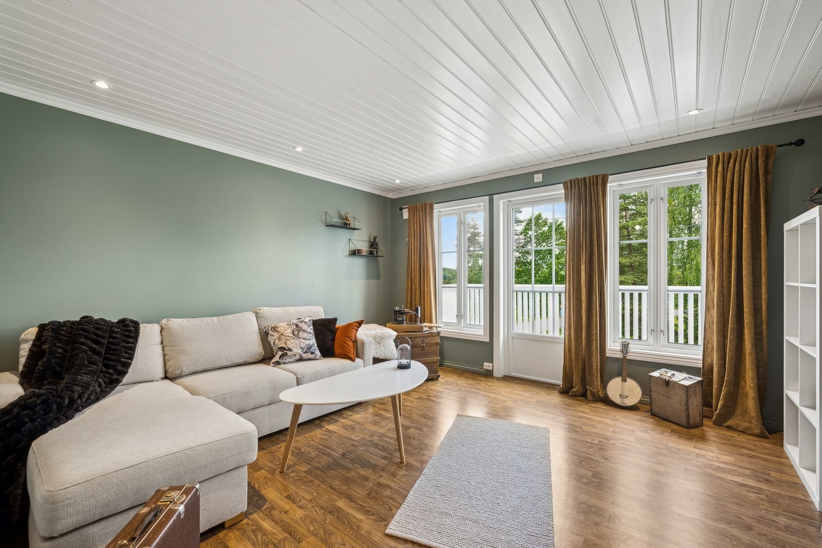 Tv-stue leilighet i andre etasje. Galleribilde