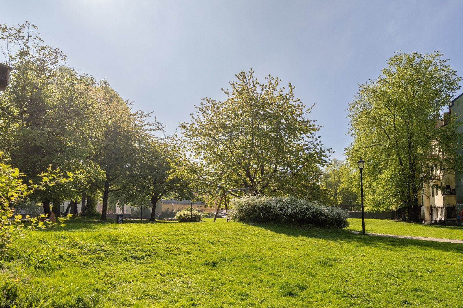 Du har en rekke parker å velge mellom, som Svartdalsparken, Ekebergparken og den nyrenoverte Klosterenga parken. Galleribilde