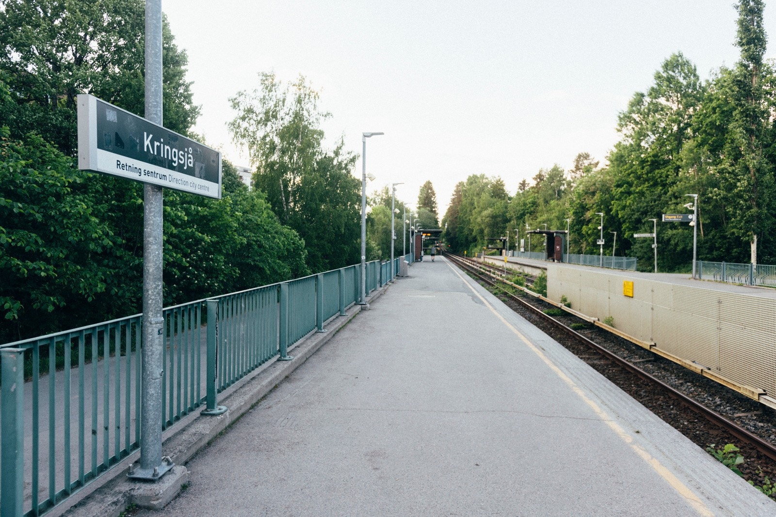Kort vei til T-bane på Kringsjå. Her kan du reise ned til sentrum på bare 12 minutter Galleribilde