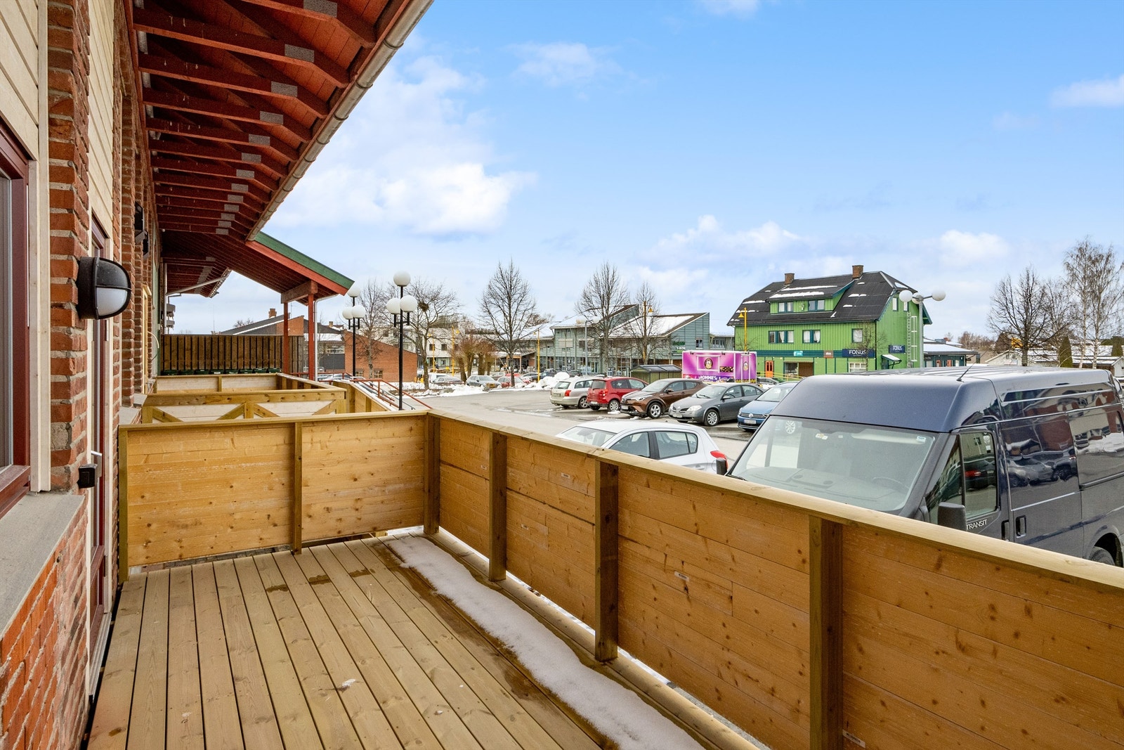 Balkong på 11 kvm. Galleribilde