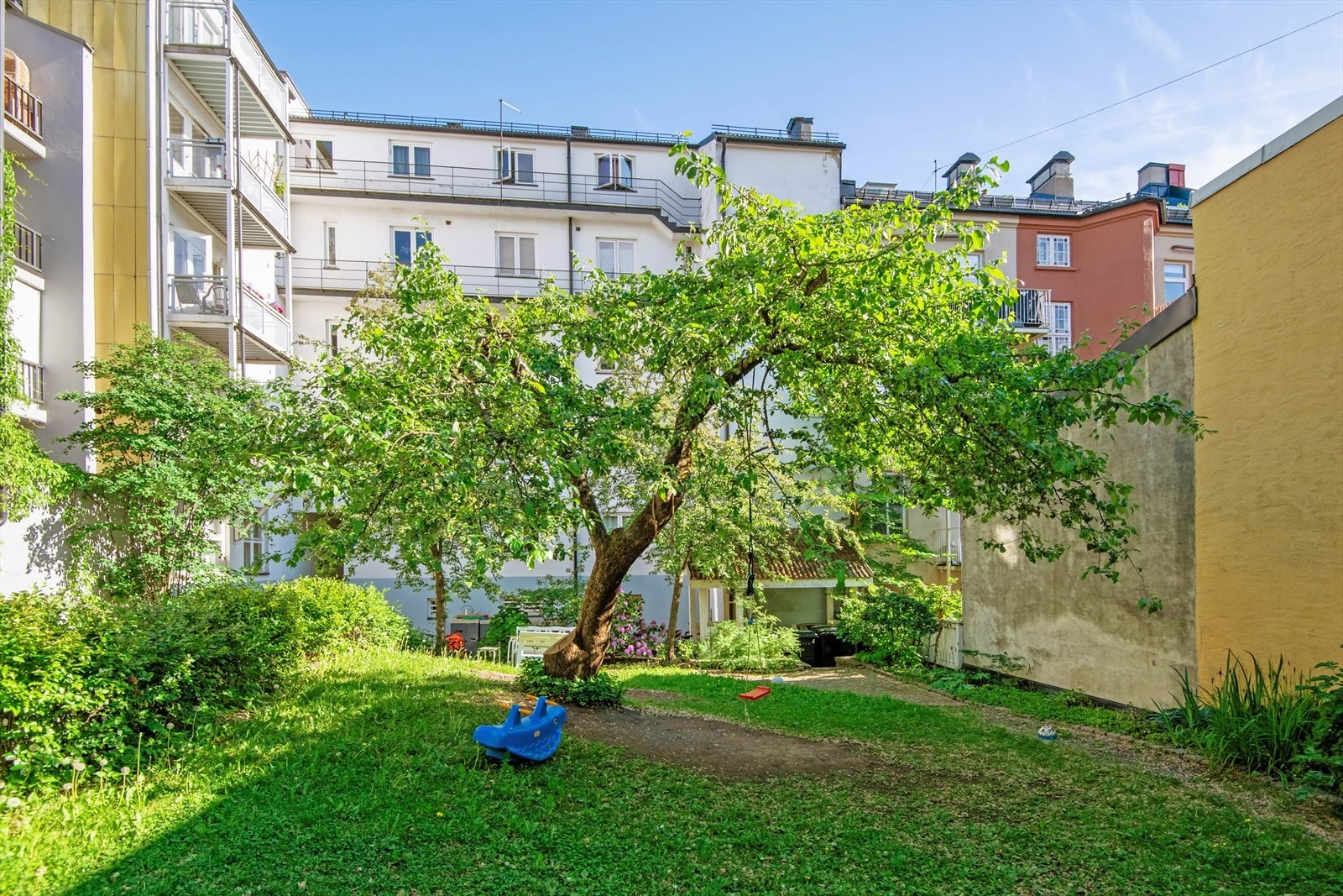 God plass for utfoldelse. Galleribilde