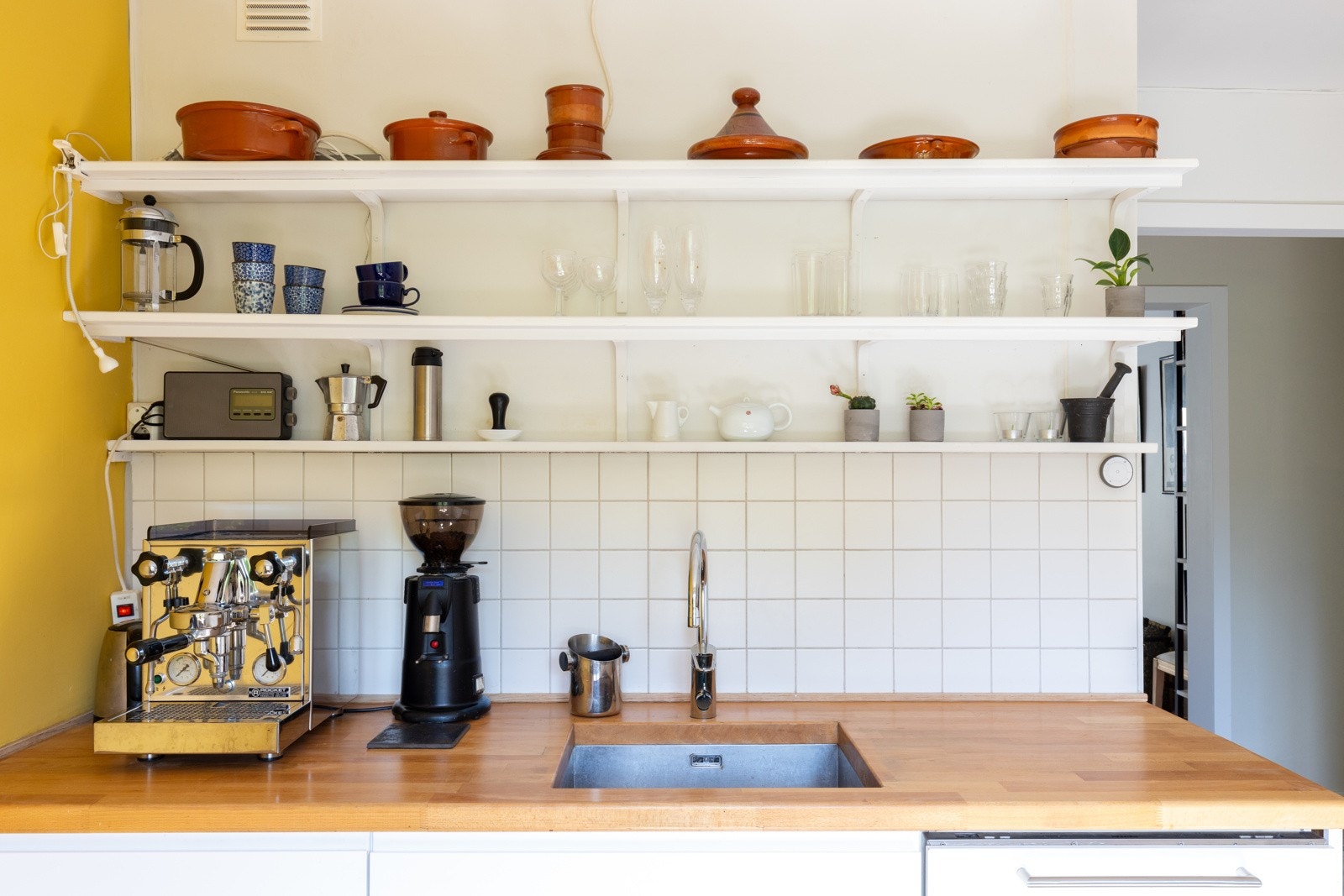 Det er pene oppbevaringsløsninger. Galleribilde