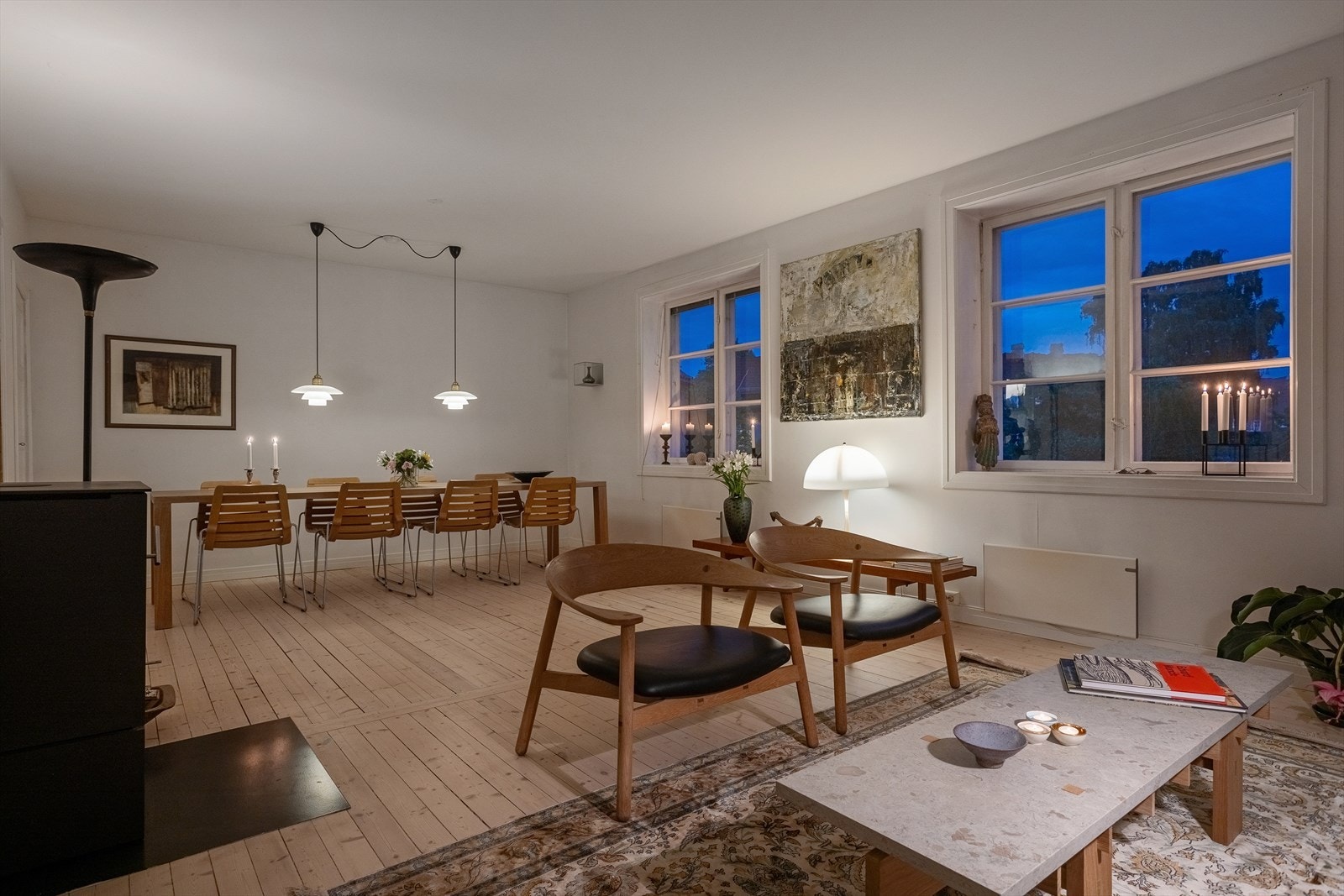 Kveldsstemning. Galleribilde