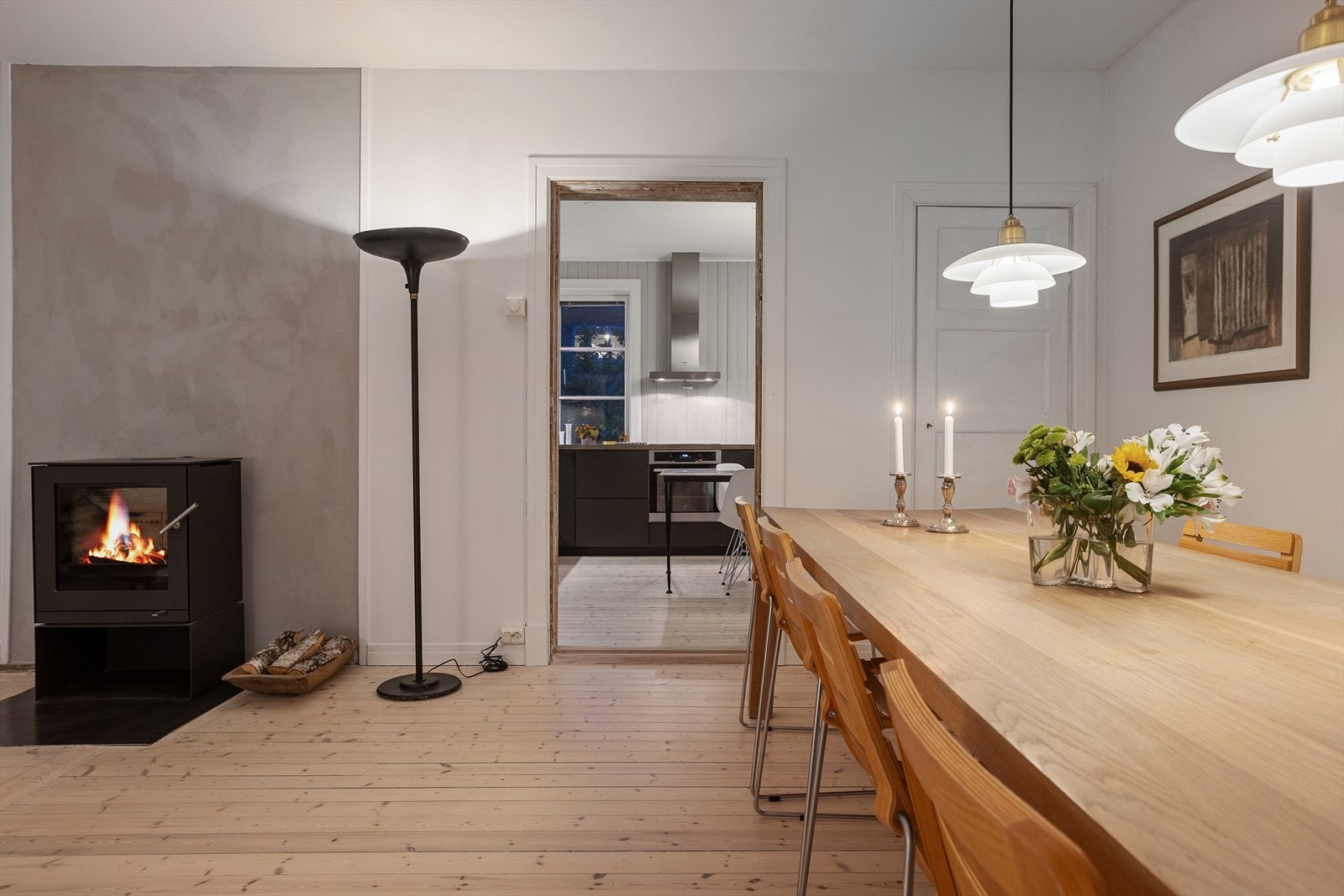 Kveldsstemning. Galleribilde