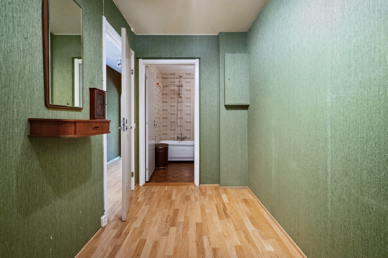 Inngangspartiet er stort og romslig. Galleribilde