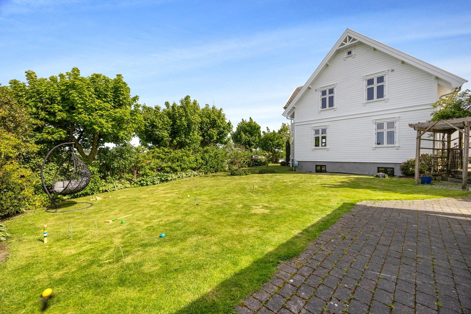 Hagen ligger sørvest og kan tilby gode solforhold Galleribilde