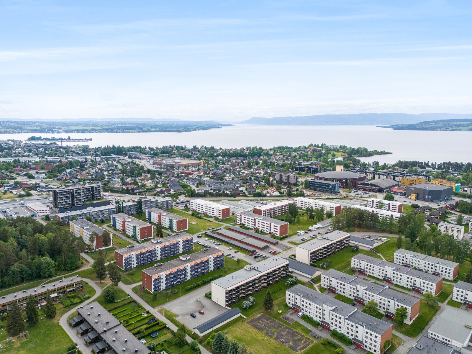 Dronefoto Galleribilde
