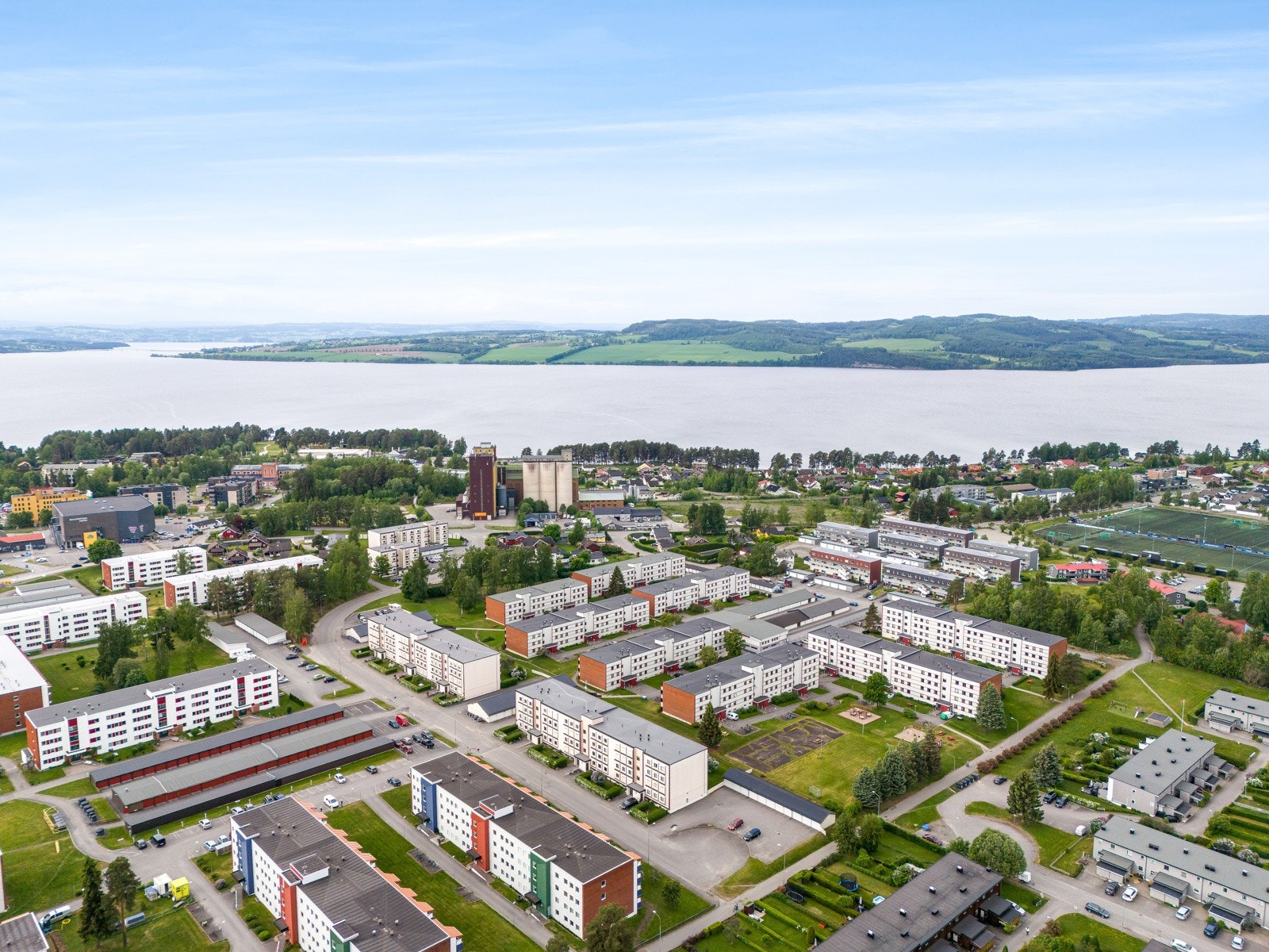 Dronefoto Galleribilde