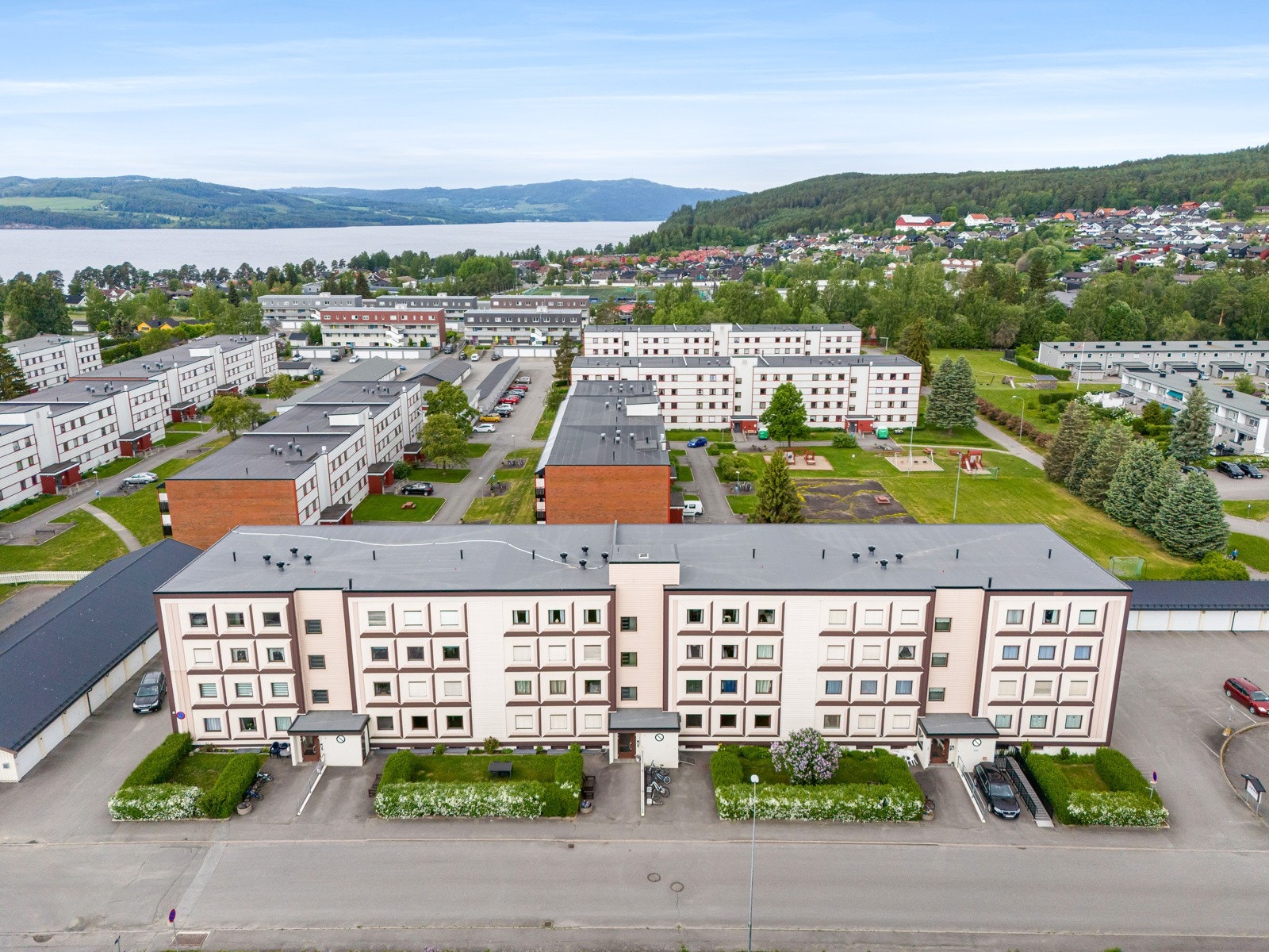 Dronefoto Galleribilde