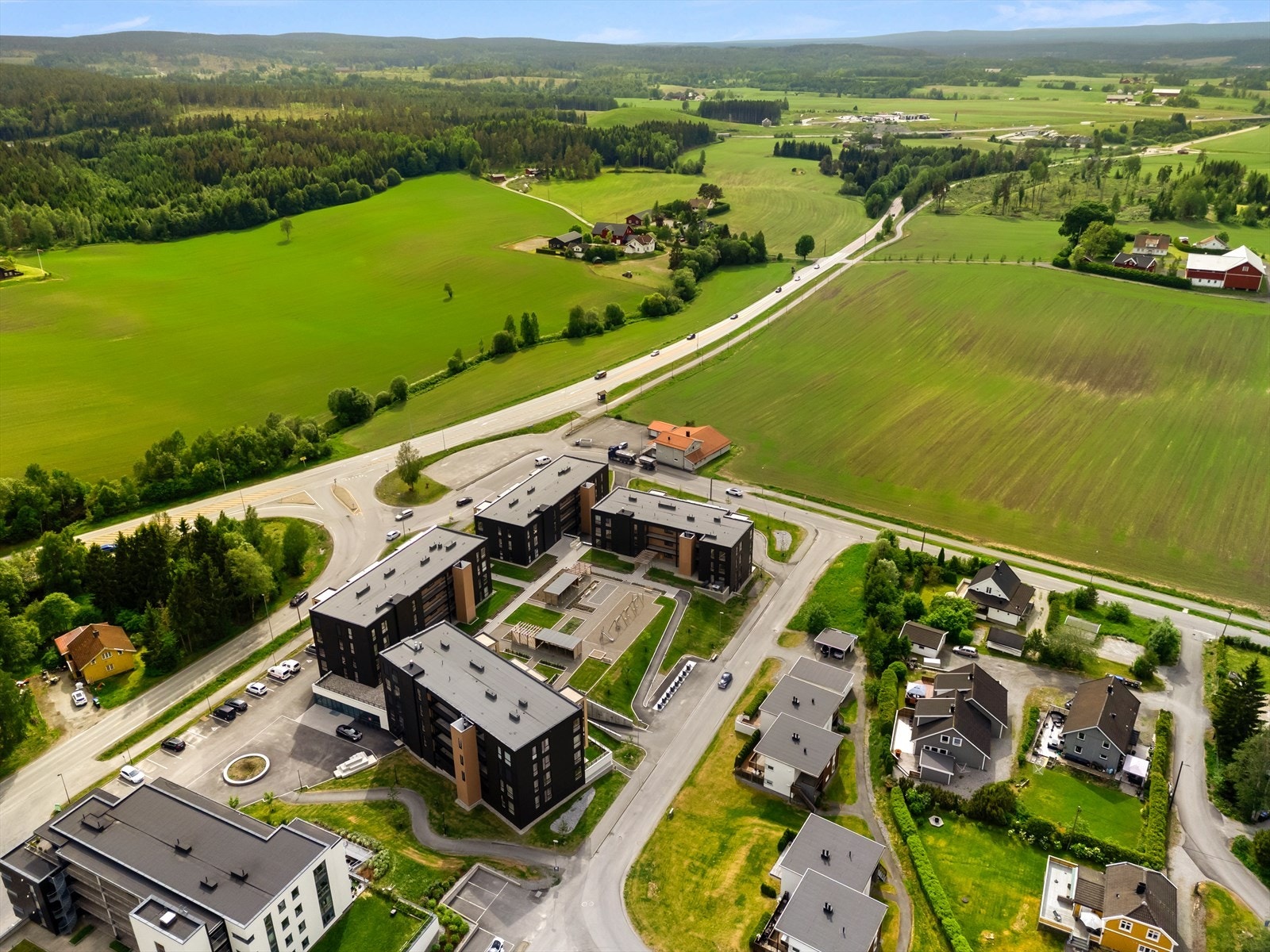 Dronefoto Galleribilde