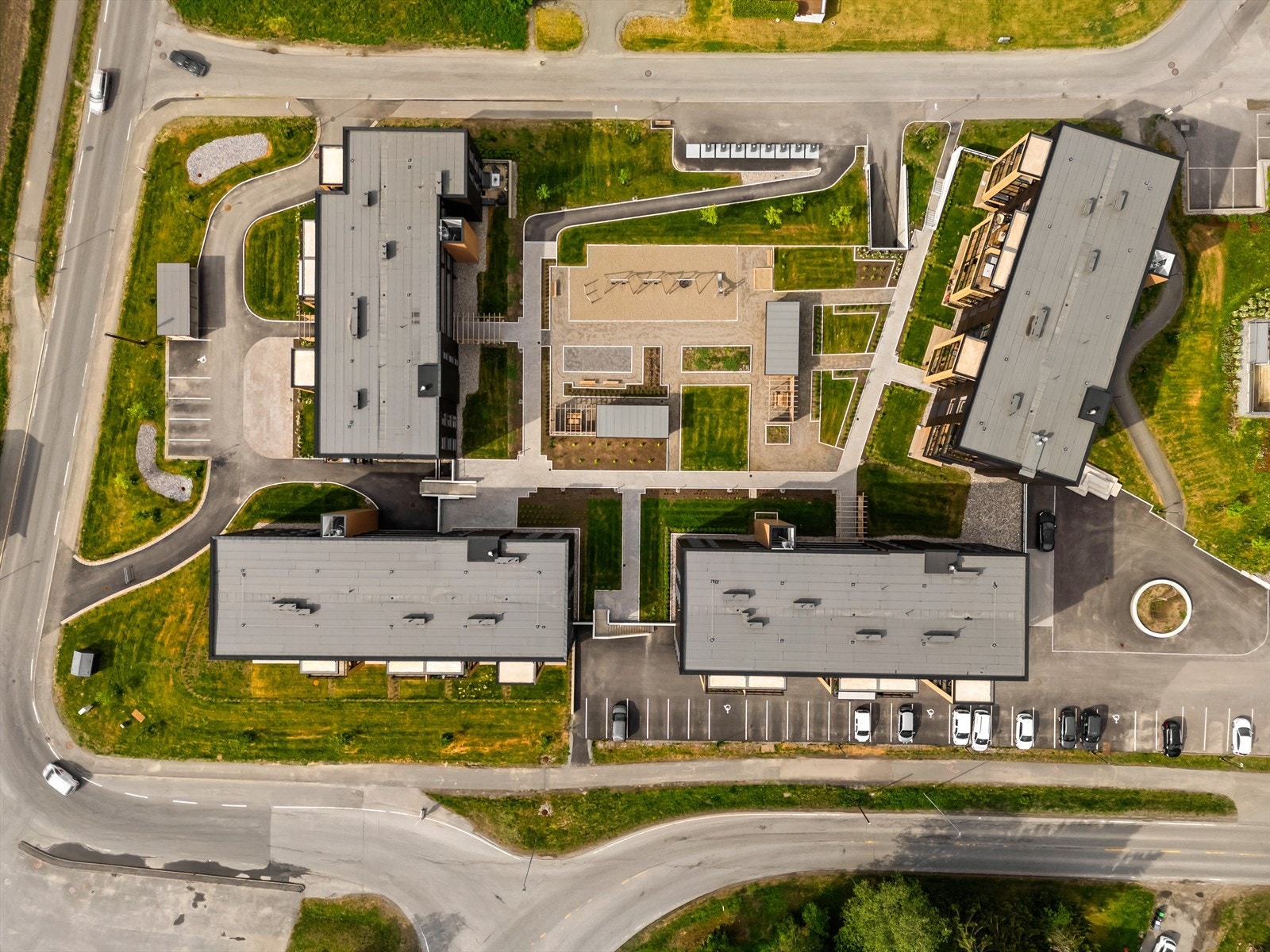 Dronefoto Galleribilde