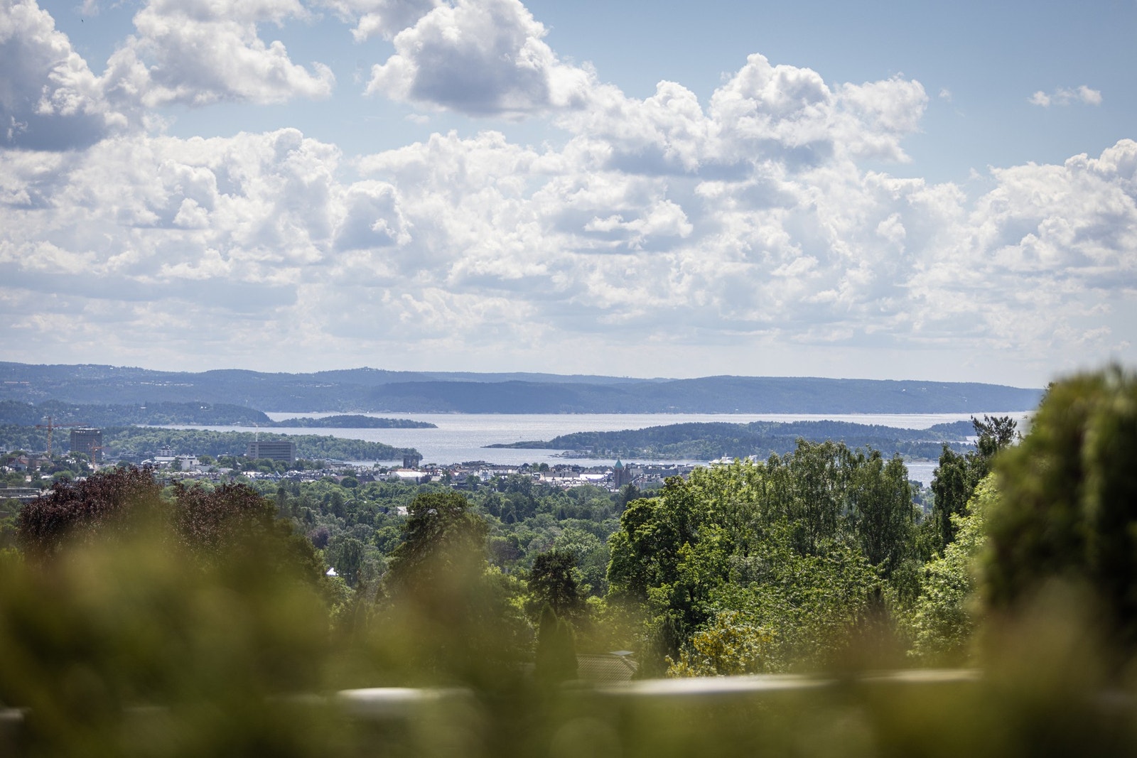 Et fantastisk utsiktsbilde som vil skifte farge i takt med årstidene. Galleribilde