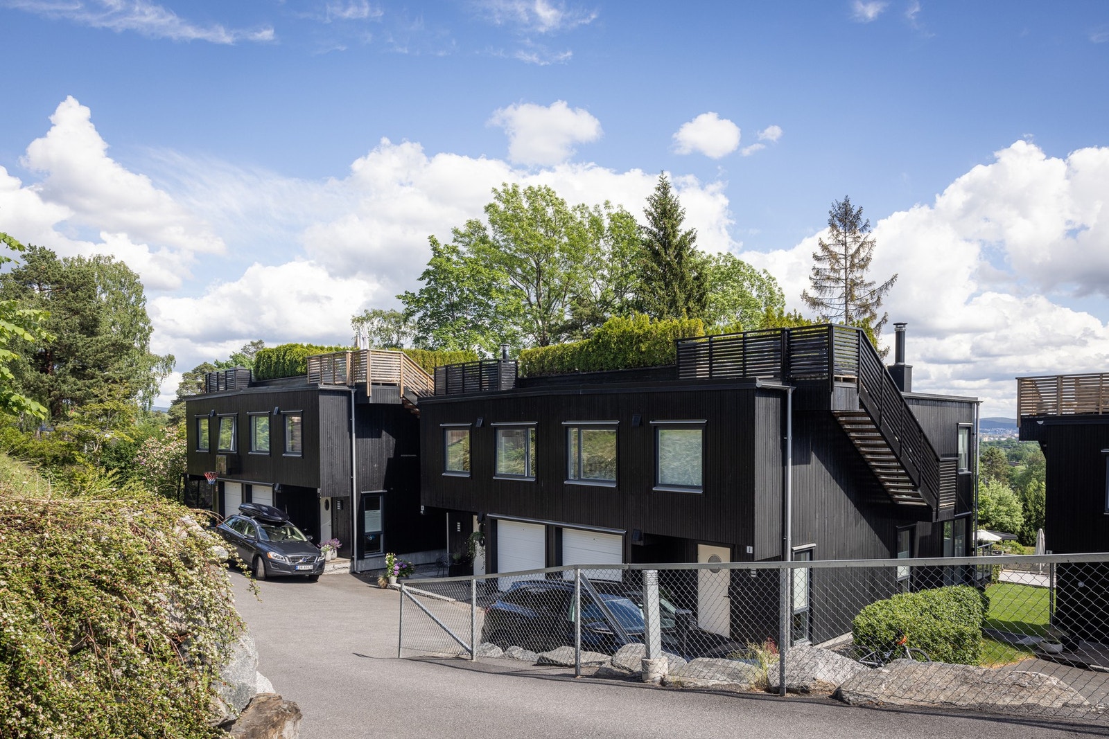Høytliggende plassering. Galleribilde