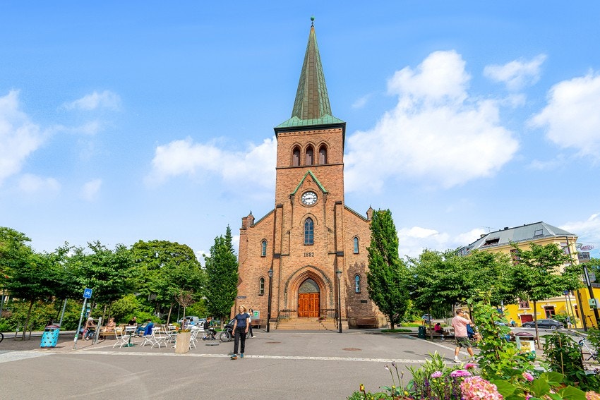Kampen er kjent for sitt særegne, trivelige og barnevennlige bomiljø. Galleribilde