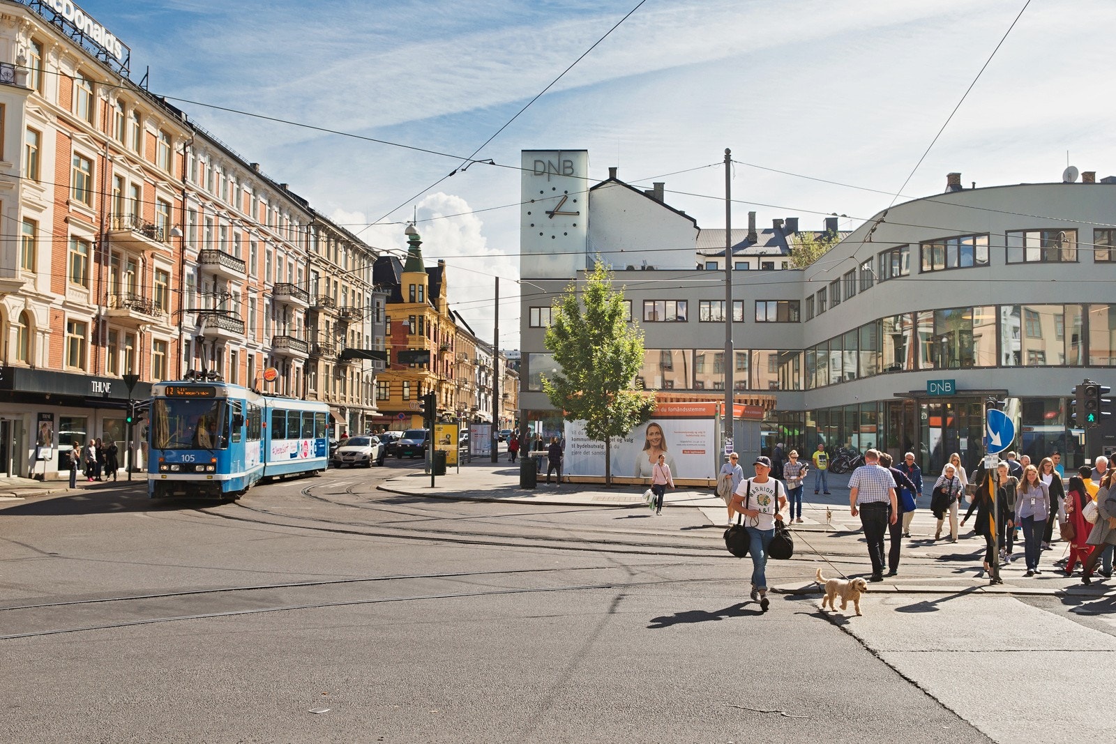 Her bor dere rolig og tilbaketrukket, likevel rett ved Majorstuen som regnes som et av Oslos mest attraktive boligstrøk. Galleribilde