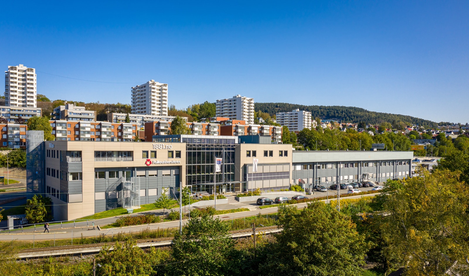 Flott fasade med god eksponering mot Ring 3 Galleribilde