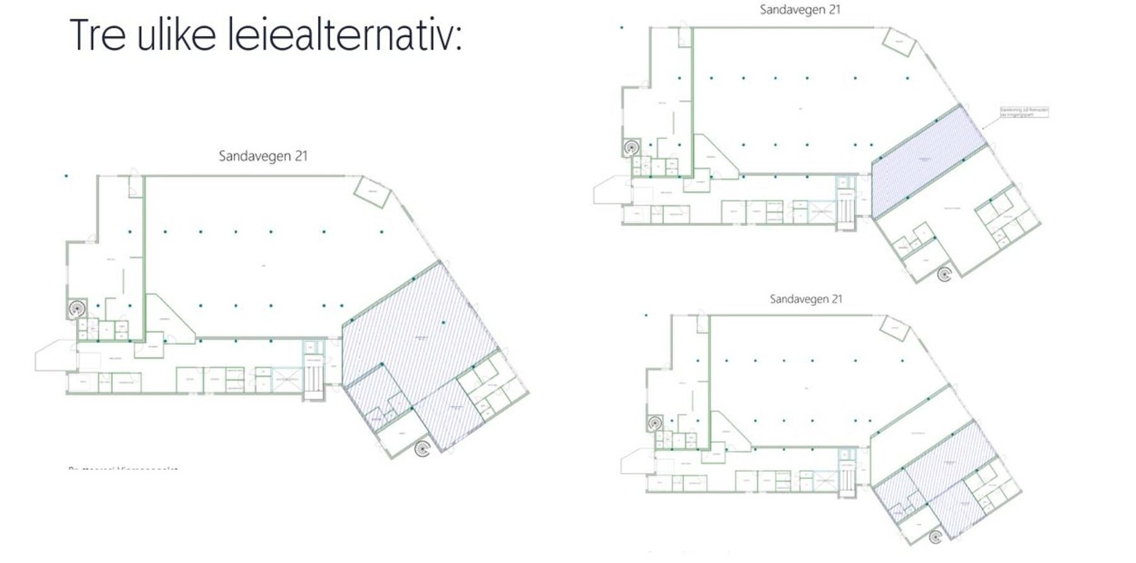 Alternative areal inndelinger Galleribilde