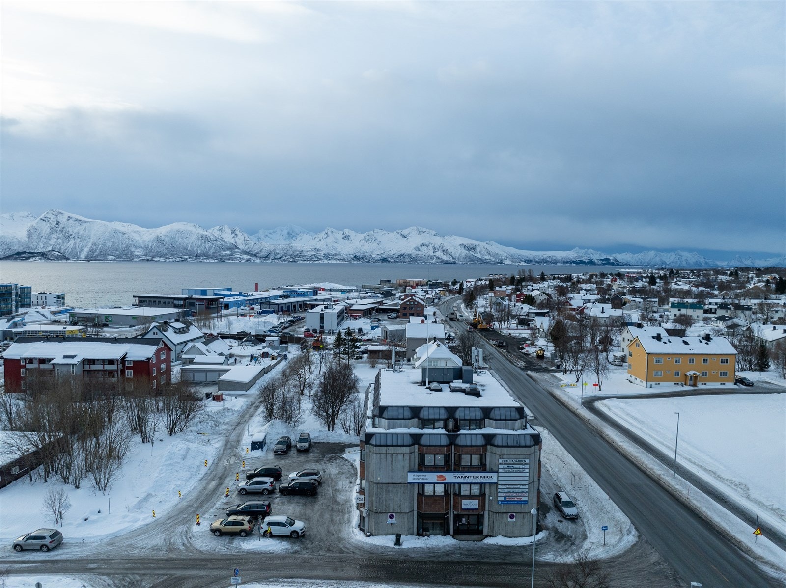 E6 - sørover rett ved bygget Galleribilde