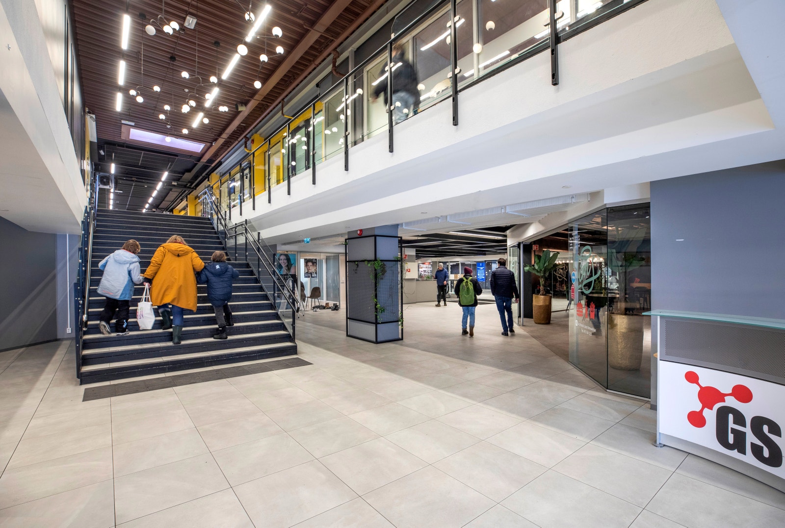 Fra 2. etg. Galleribilde