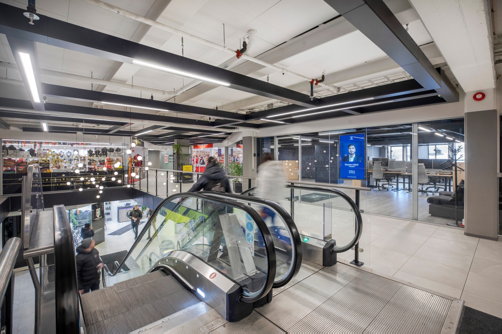 Fra 2. etg. Galleribilde