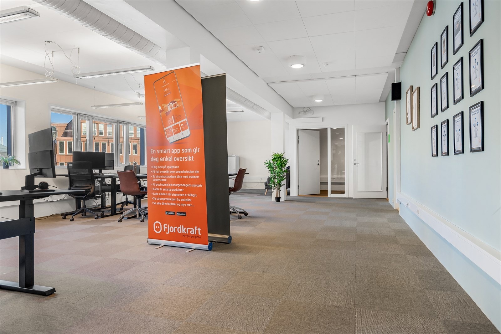 Fleksible arealer Galleribilde