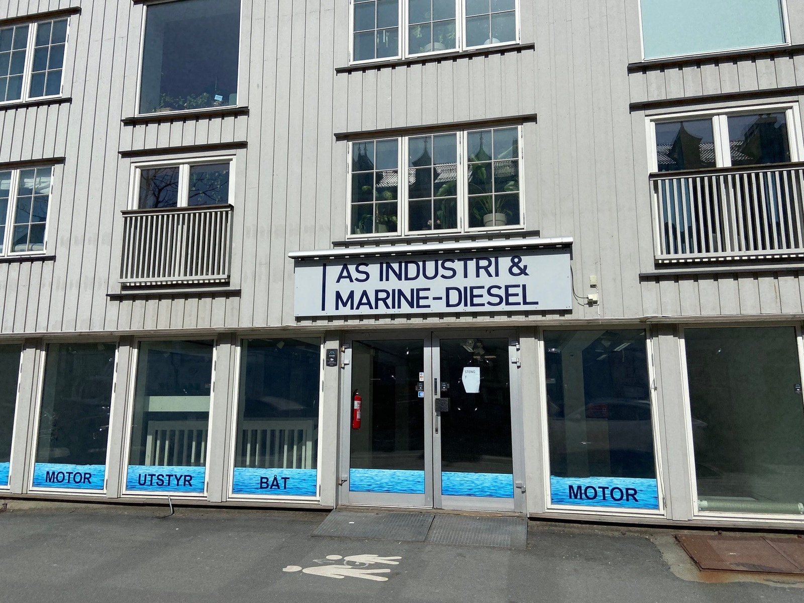 Fasade ut mot Fjordgata Galleribilde
