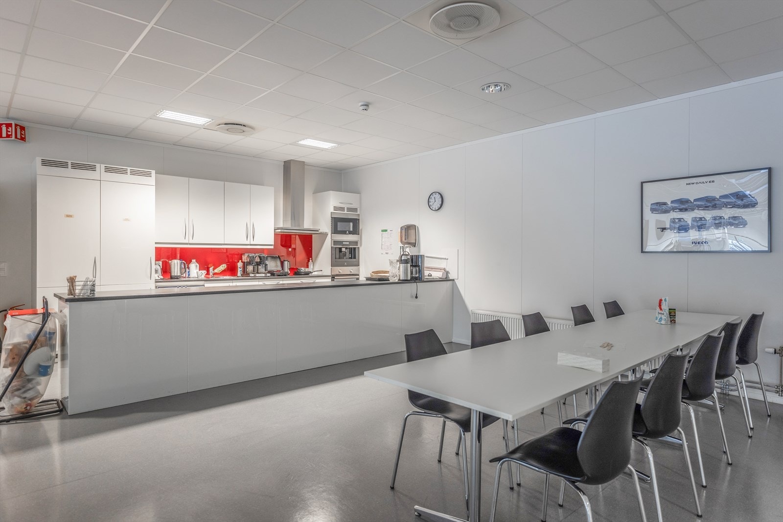 Selvbetjent kantine Galleribilde