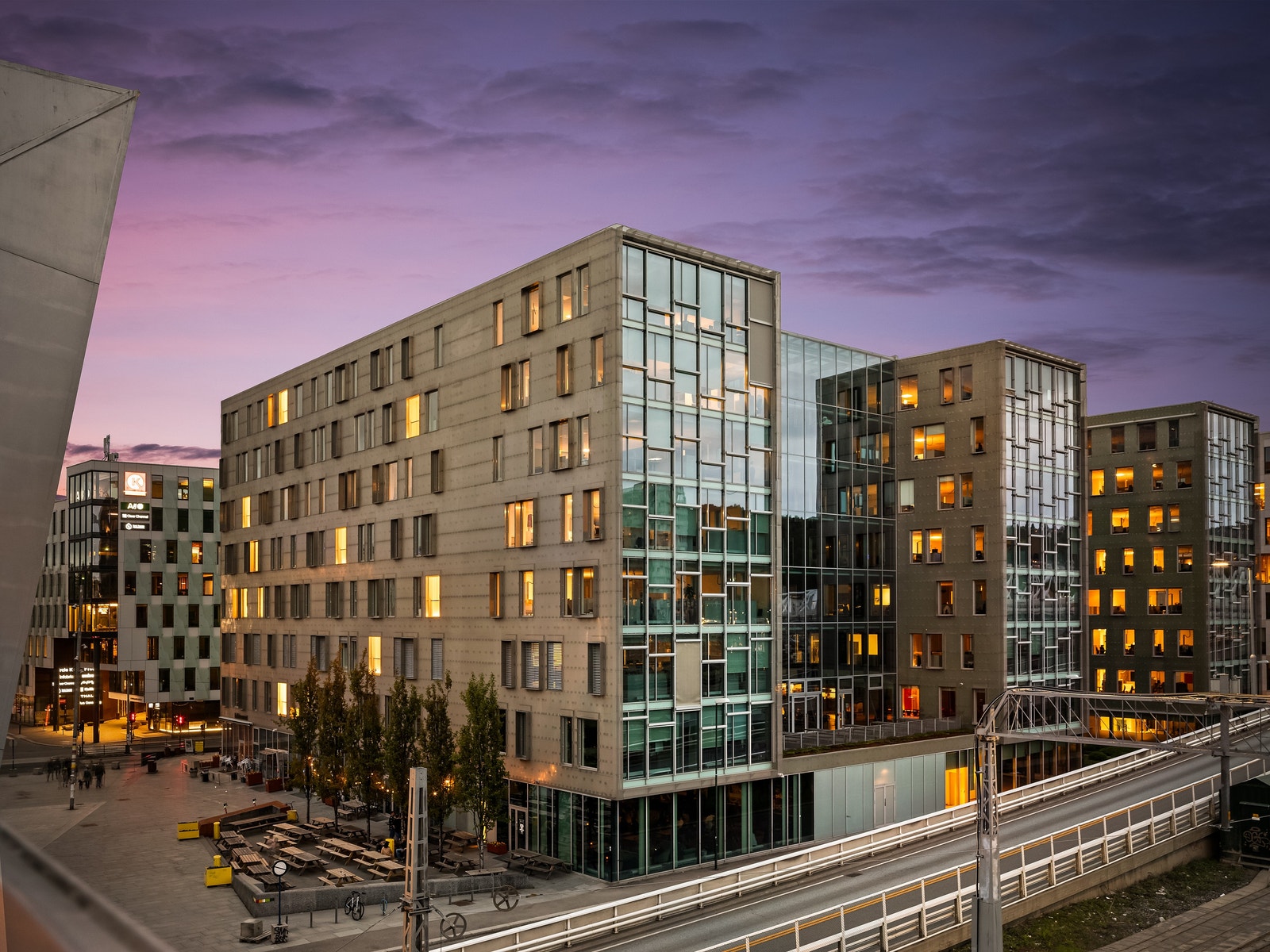 Schweigaardsgate 17-19, et velkjent bygg i bybildet Galleribilde