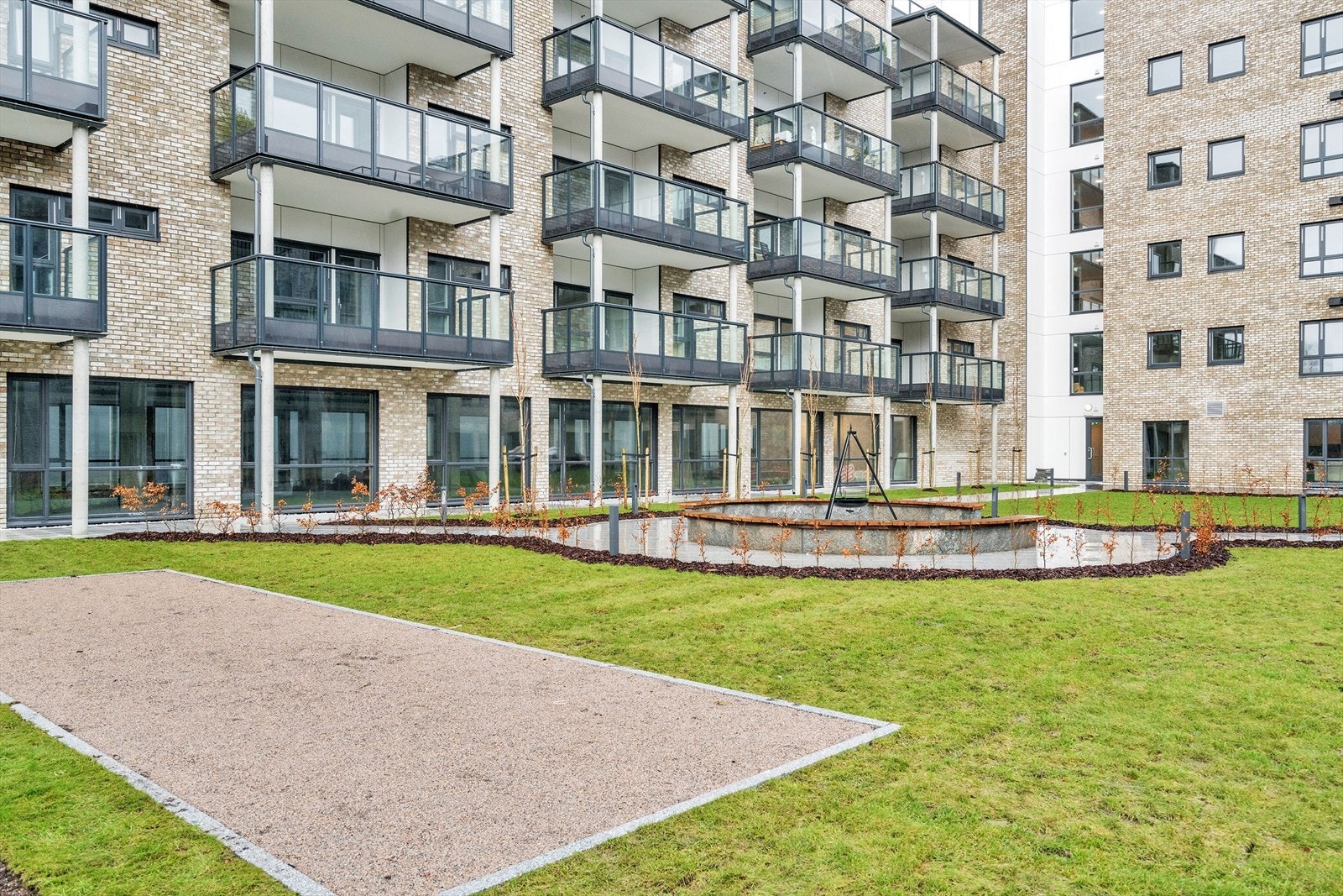 Hyggelig opparbeidet området, trivelig for både beboere og næringsdrivende Galleribilde