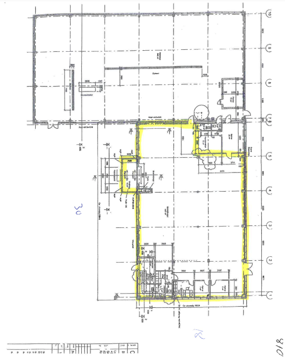 1. etg (areal markert i gult) Galleribilde