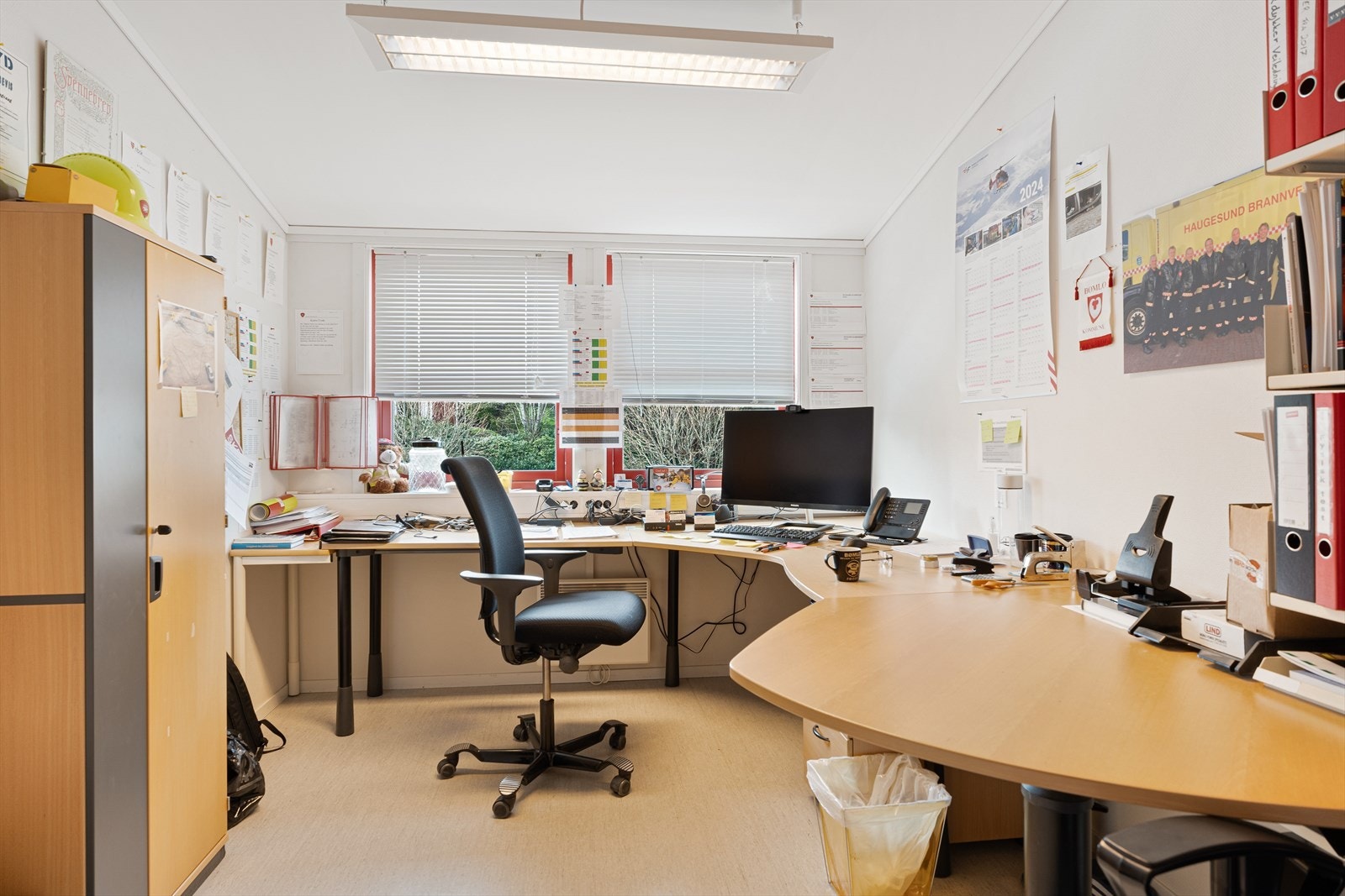 Romslige kontor Galleribilde
