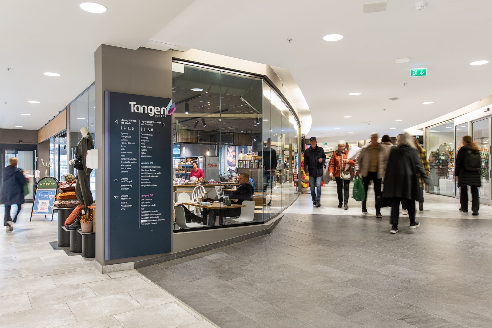 Bilder fra kjøpesenteret Galleribilde