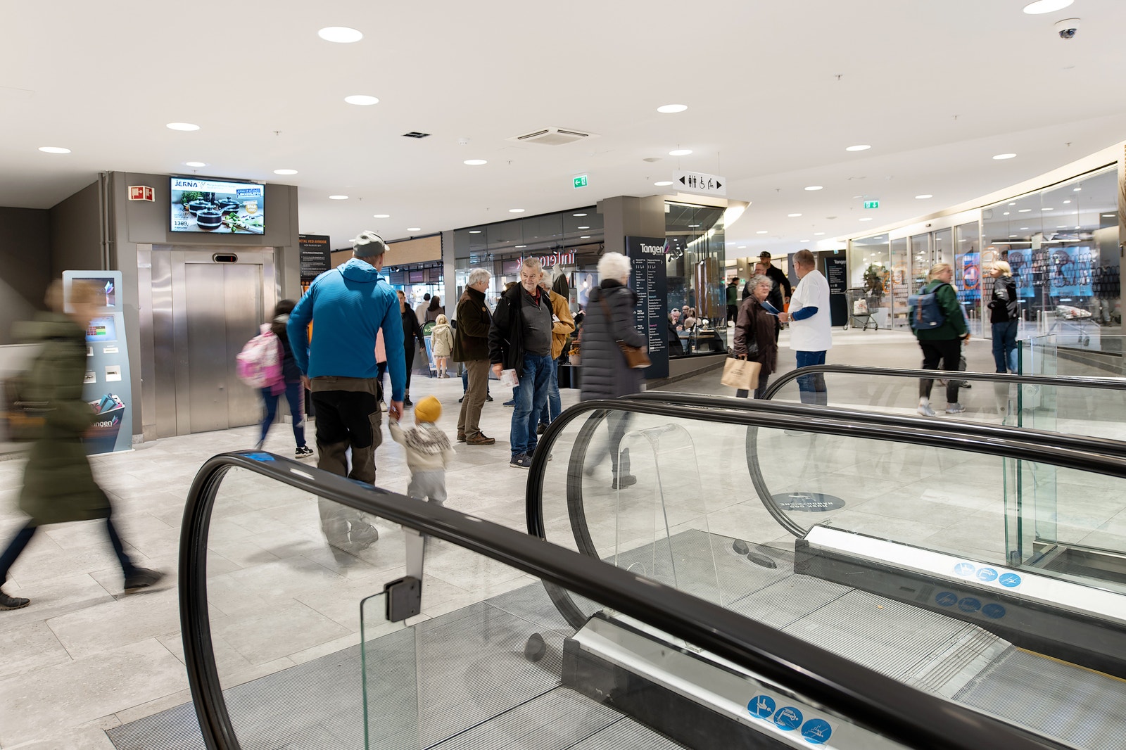 Bilder fra kjøpesenteret Galleribilde