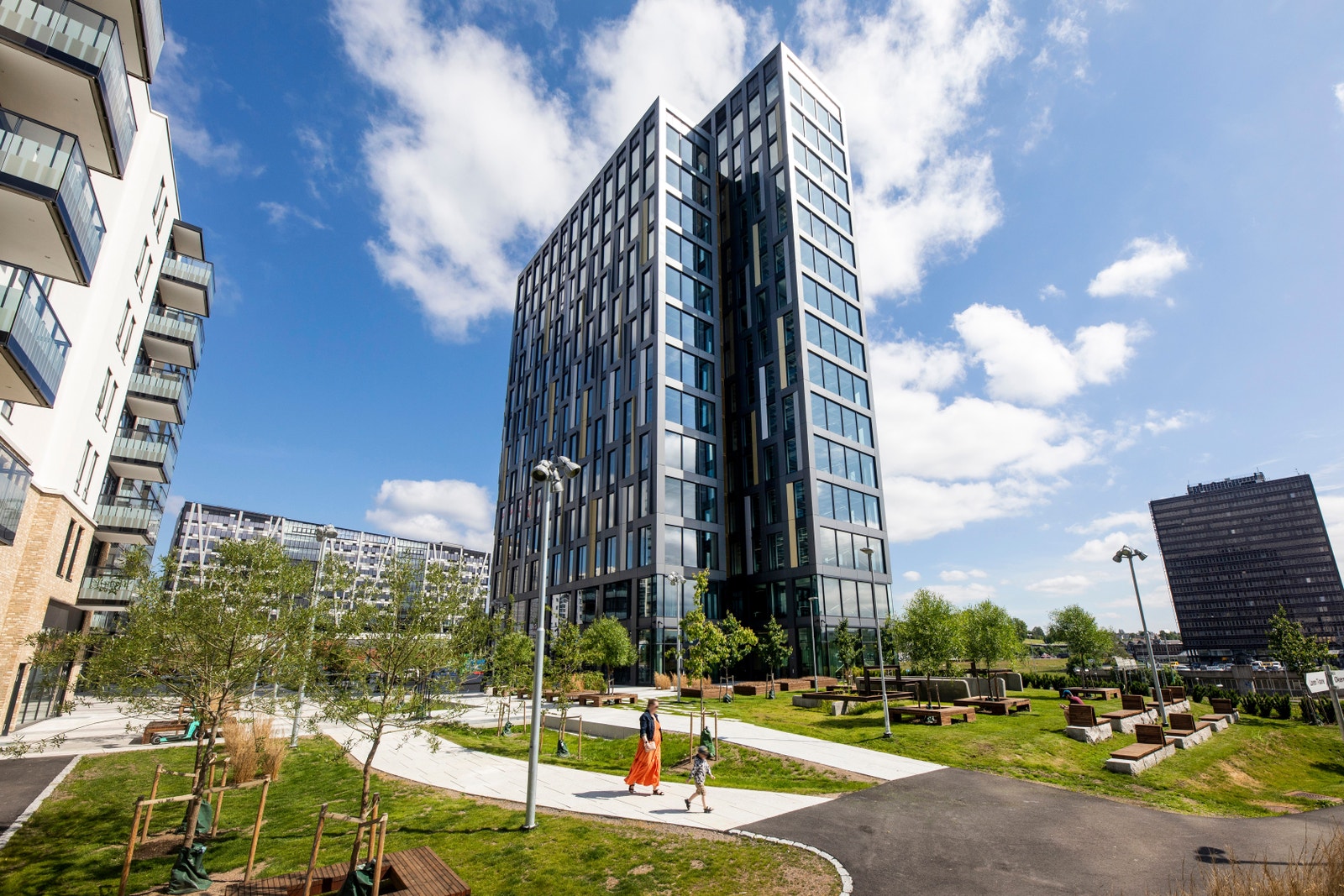 Sentralt på Løren. Galleribilde