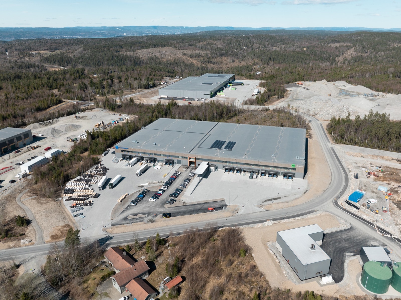 Bilder fra etablerte bygg i parken Galleribilde