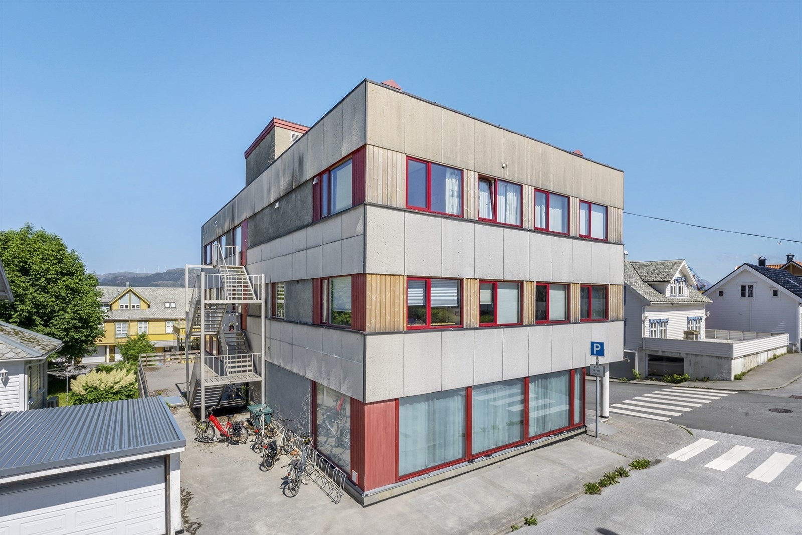 Fasade mot sør og vest Galleribilde