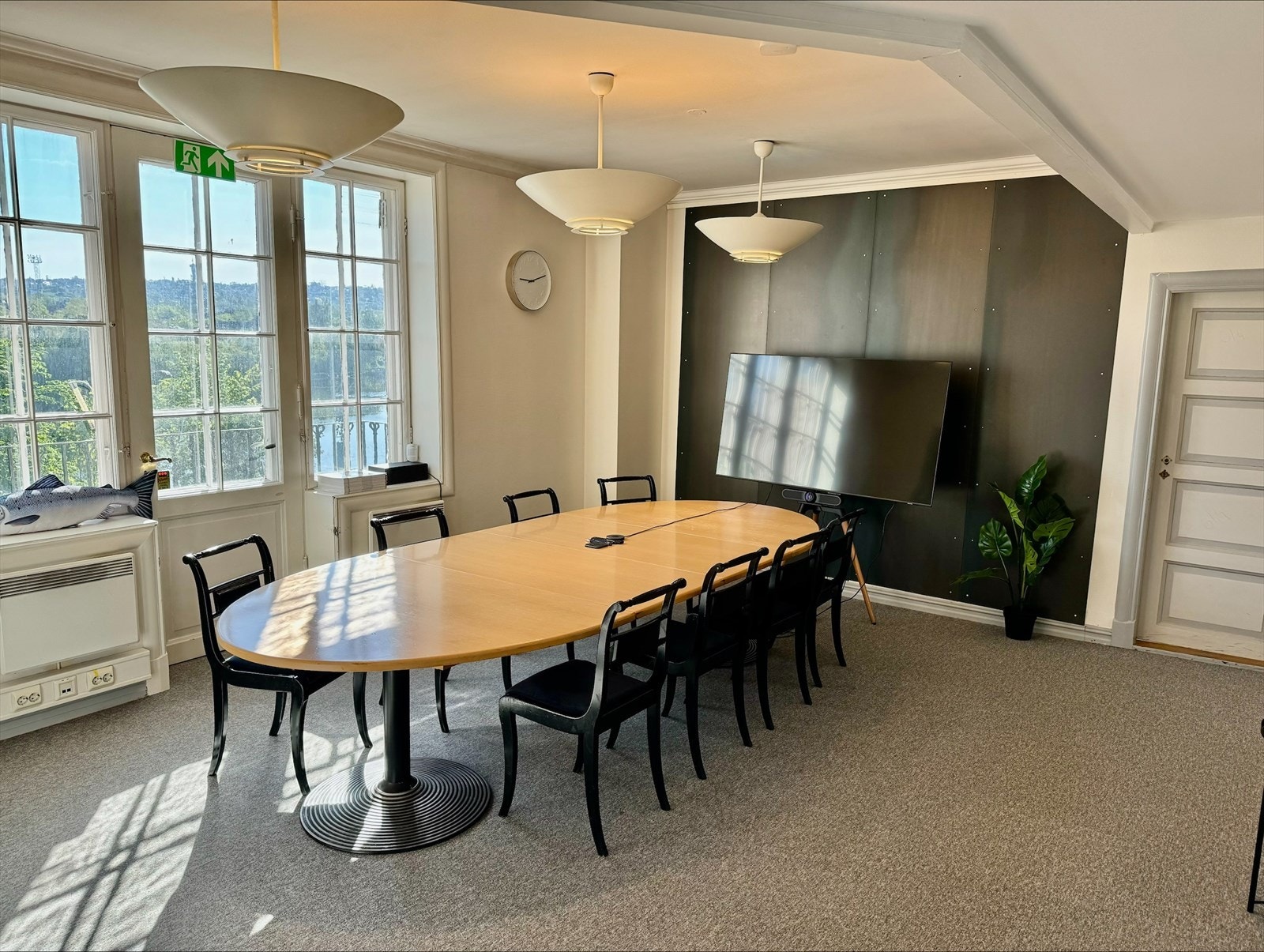 2. etasje Møterom med veranda Galleribilde