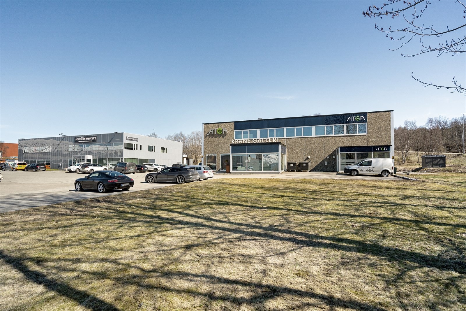 Stor åpen tomt Galleribilde