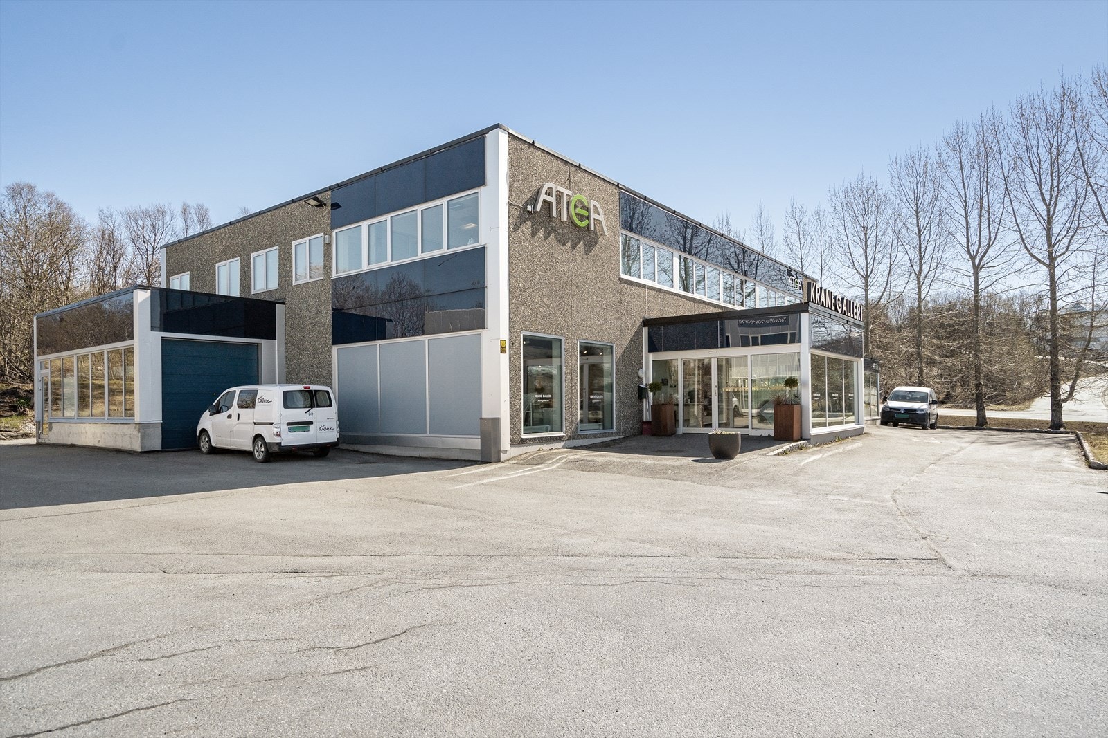 Fasade med gode eksponeringsmuligheter Galleribilde