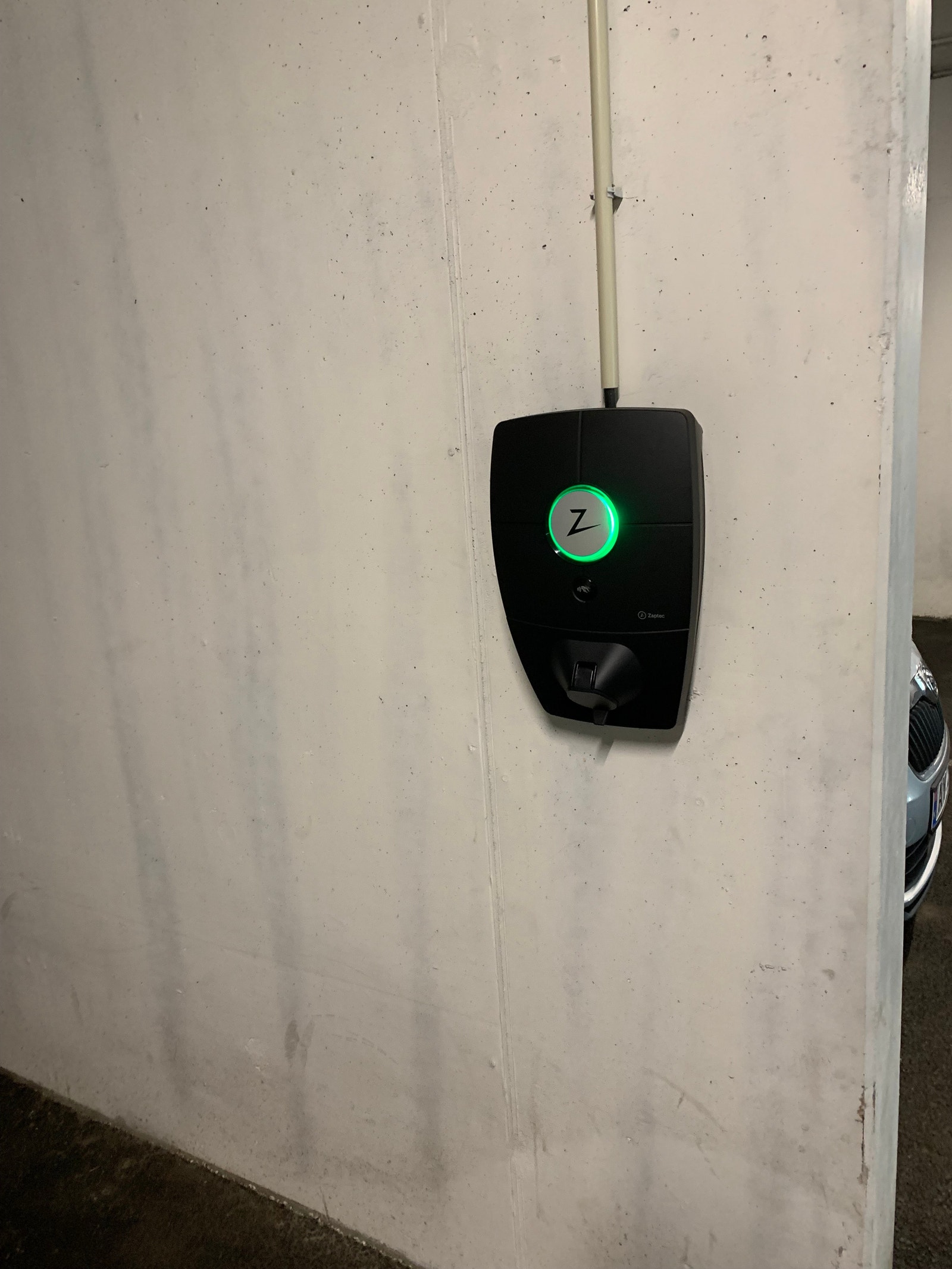 Infrastruktur for el bil lader Galleribilde