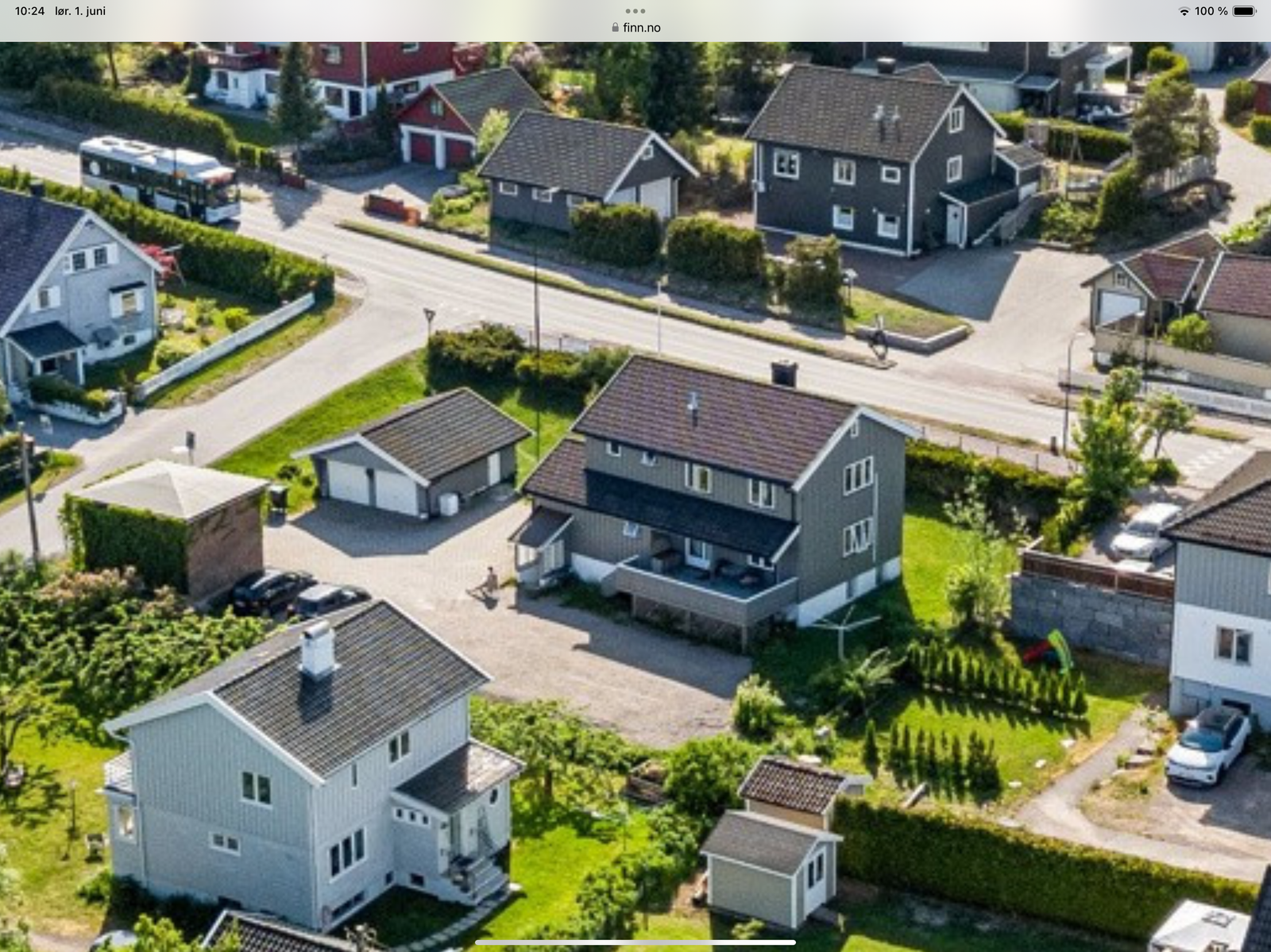 Nærhet til bussen, som ordinært går hvert tiende minutt Galleribilde