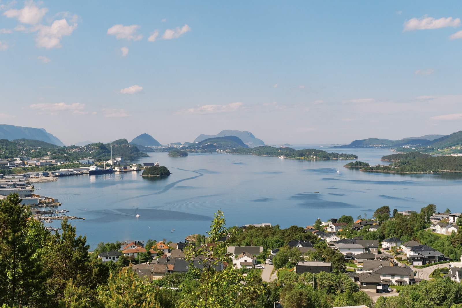 Utsikt fra Holstoppen Galleribilde